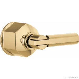 Brizo Polished Gold Thermostatic Valve Trim with Lever Handle HL6676-PG