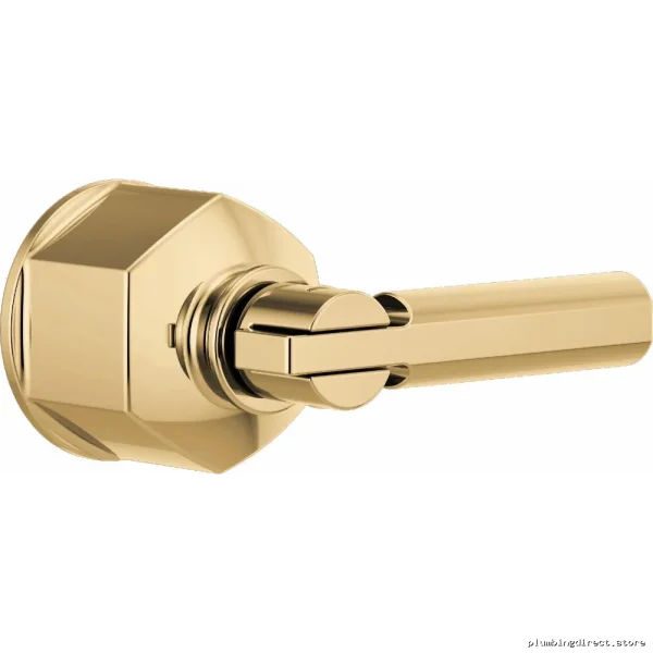 Brizo Polished Gold Thermostatic Valve Trim with Lever Handle HL6676-PG