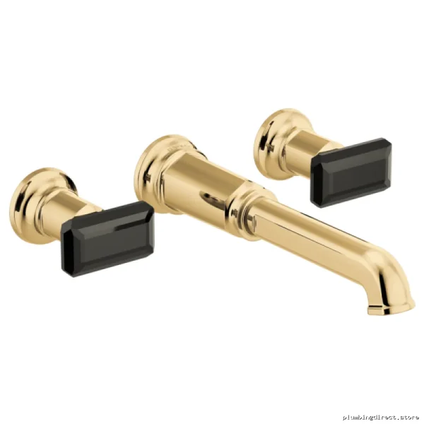 Brizo Polished Gold Wall Mount Tub Filler Trim Without Handles T70476-PGLHP - Image 3