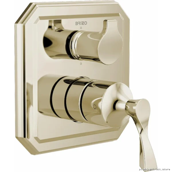 Brizo Polished Nickel 6-Function Shower Diverter Valve Trim T75P630-PN