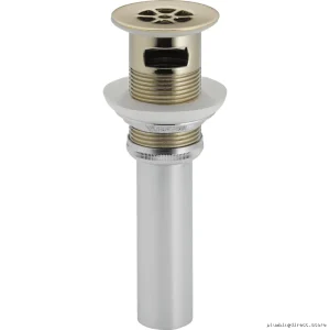 Brizo Polished Nickel Grid Strainer with Overflow Drain RP72412PN