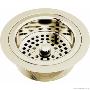 Brizo Polished Nickel Kitchen Sink Flange Strainer 69052-PN