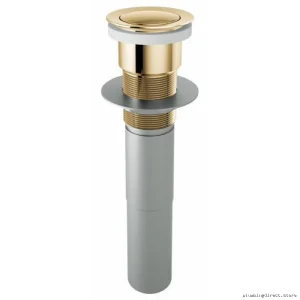 Brizo Polished Nickel Pop-Up Drain Push Button Bath Sink Stopper