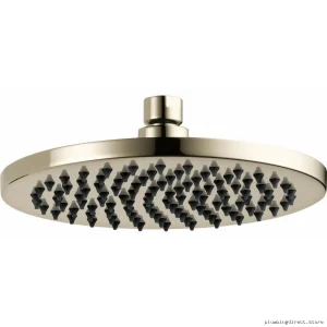 Brizo 81375-PN-2.5 Polished Nickel Raincan Shower Head 2.5 GPM 8-Inch Round