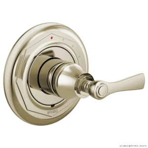 Brizo Polished Nickel Rook Pressure Balance Shower Valve Trim T60P060-PN
