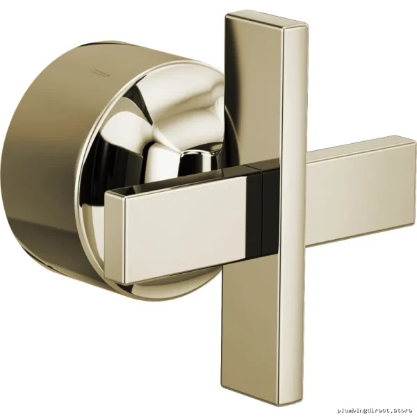 Brizo Polished Nickel Pressure Balance Shower Valve with Cross Handles