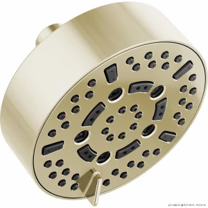 Brizo Polished Nickel 5-Spray Showerhead 7 Settings 1.75 GPM Water Saving