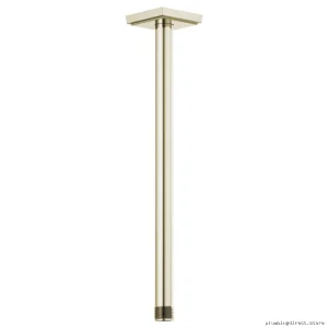 Brizo Polished Nickel Square Flange Shower Arm 14 Ceiling Mount