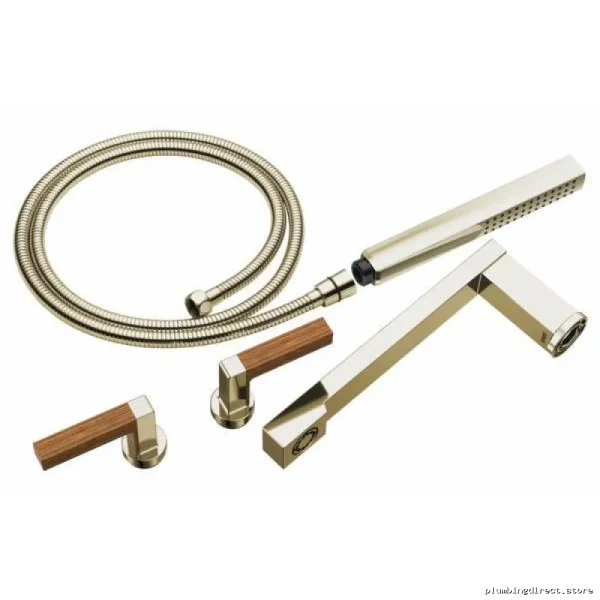 Brizo Polished Nickel Tub Filler Trim Kit by Frank Lloyd Wright T70322-PNTK
