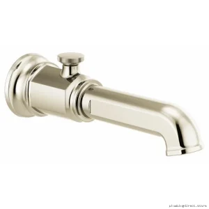 Brizo Polished Nickel Tub Spout with Diverter - RP100327PN