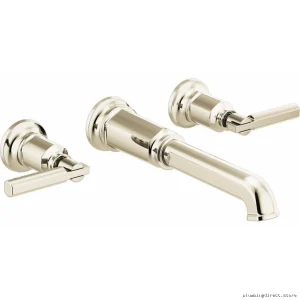 Brizo Polished Nickel Wall Mount Lever Handle Kit (HL70476-PN) - Stainless Steel Finish