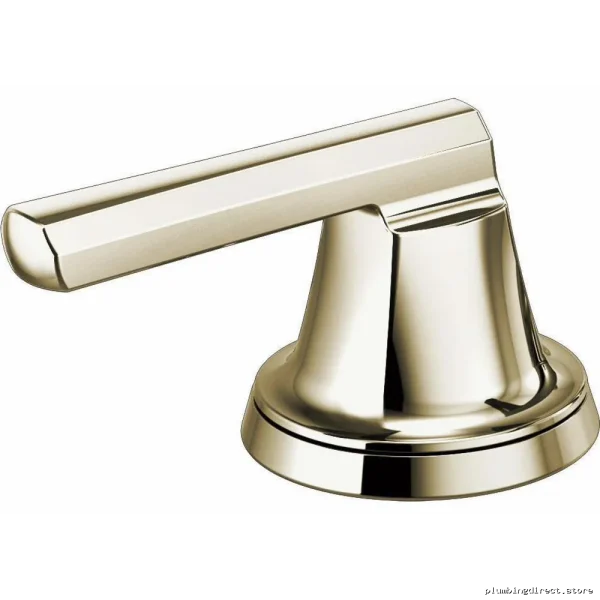 Brizo Polished Nickel Widespread Bathroom Faucet with Low Lever Handle - Image 2