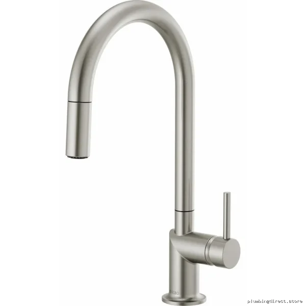 Brizo Stainless Steel Pull-Down Kitchen Faucet Single Handle 63075LF-SSLHP