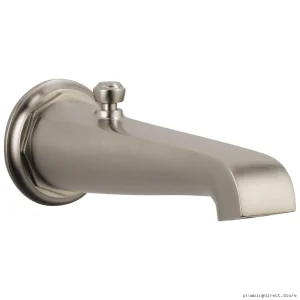 Brizo RP78581NK Pull-Up Diverter Tub Spout in Luxe Nickel