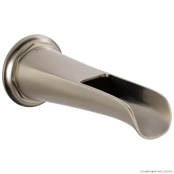 Brizo Rook Channel Tub Faucet No Divertor in Luxe Nickel Finish