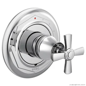 Chrome Pressure Balanced Shower Valve Trim for Brizo Rook Model
