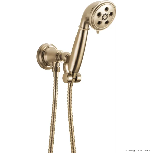 Brizo Rook Wall Mount Hand Shower with H2OKinetic Tech - Luxe Gold 88861-GL