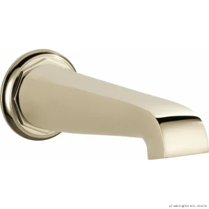 Rook Polished Nickel Tub Spout - Diverter-Free Design RP78582PN Brizo