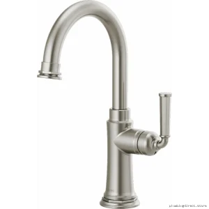 Stainless Steel Bar Faucet - Rook Series 61074LF-SS by Brizo