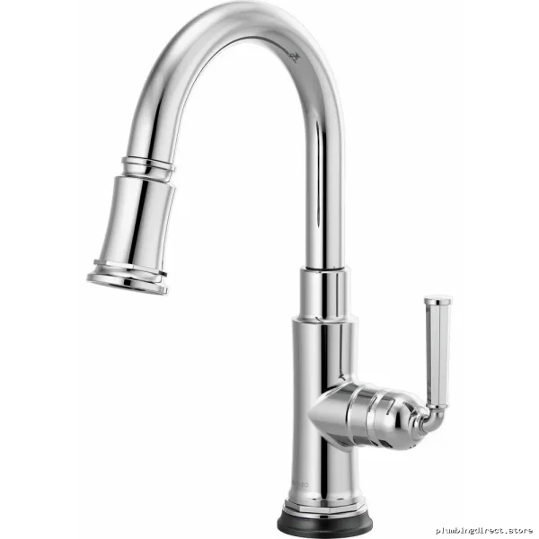 Brizo Rook Smart Touch Bar/Prep Faucet with Pulldown Spray & Touch Control - Chrome 64974LF-PC