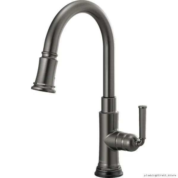 Brizo Rook SmartTouch Pull-Down Kitchen Faucet in Luxe Steel Finish