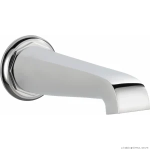 Rook Tub Spout (No Diverter) Chrome Finish RP78582PC Brizo