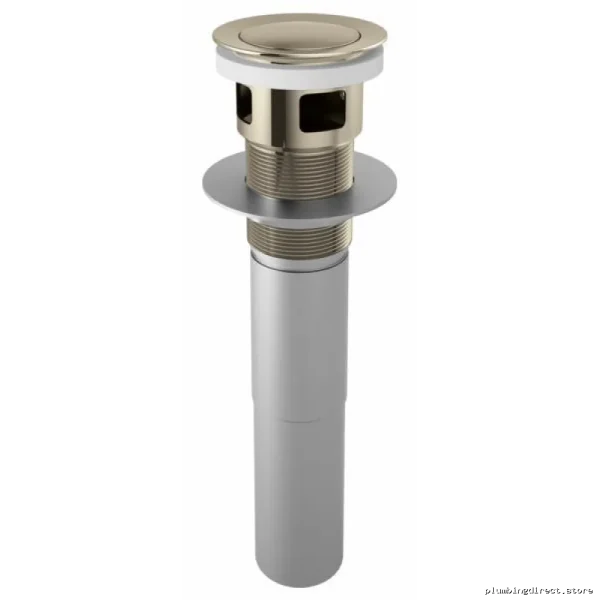 Brizo RP81628PN Polished Nickel Pop-Up Drain with Overflow - Easy Push Button