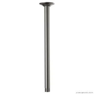 Brizo RP100470SL Luxe Steel Ceiling Mount Shower Arm with Round Flange