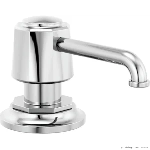 Brizo Chrome Soap & Lotion Dispenser - RP100487PC Durable Finish