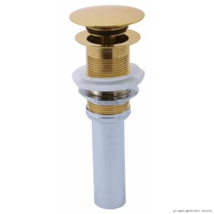 Push-Button Pop-Up No Overflow Brilliant Polished Gold RP72413PG Brizo
