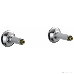 Wall-Mounted Tub Filler Union - Polished Gold Finish Brizo RP73764PC