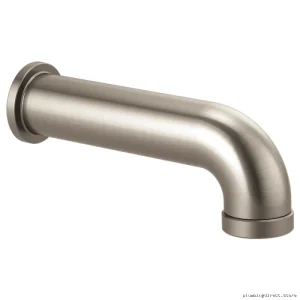 Brizo RP81438NK Modern Tub Spout - Pull-Down Diverter in Luxe Nickel Finish