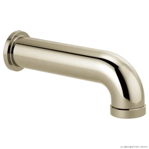 Stylish Tub Faucet with Pull-Down Diverter - Polished Nickel Brizo RP81438PN