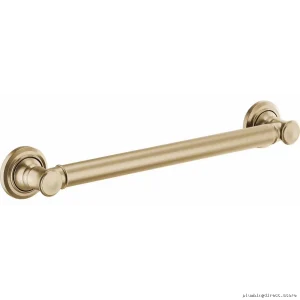 Brizo Brilliance Luxe Gold Traditional Safety Grab Bar
