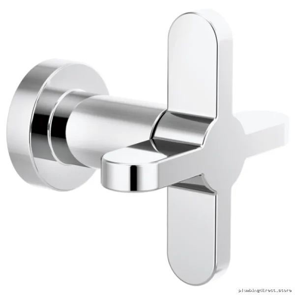 Brizo Sensori Chrome Volume Control Faucet Trim with Cross Handle