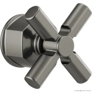 Brizo HX60P76-SL Pressure Balance Shower Valve Kit - Luxe Steel Cross Handle
