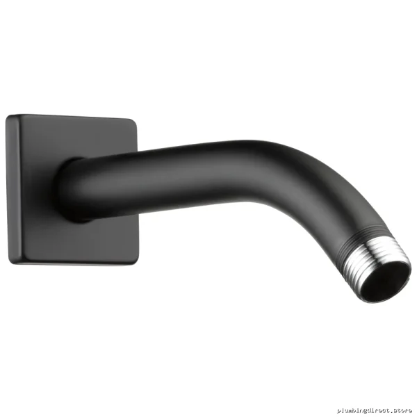 Brizo Siderna 7 Matte Black Shower Arm with Flange - RP74448BL - Image 2