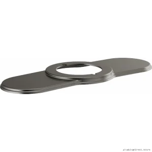 Single Hole Bathroom Faucet Deck Plate (Luxe Steel Polished Chrome) - Brizo RP100324SL