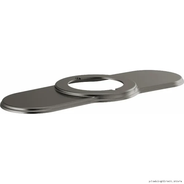 Single Hole Bathroom Faucet Deck Plate (Luxe Steel Polished Chrome) - Brizo RP100324SL