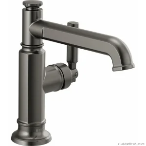 Brizo Single Hole Bathroom Faucet - Low Flow 1.2 GPM Luxe Steel Eco-Friendly Design