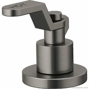 Brizo HL5334-SL-NM Luxe Steel Industrial Lever Handle Kit - Widespread Design