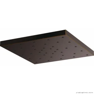 H2OKinetic Square Raincan Shower Head 2.5 GPM Venetian Bronze High-Performance Brizo 81986-RB-2.5
