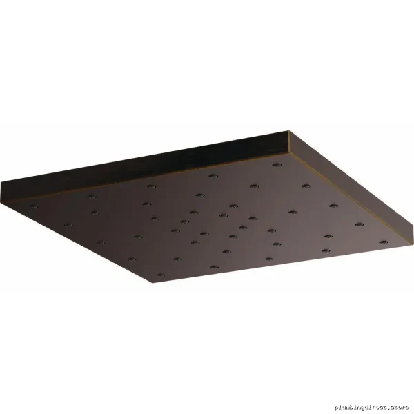 H2OKinetic Square Raincan Shower Head 2.5 GPM Venetian Bronze High-Performance Brizo 81986-RB-2.5