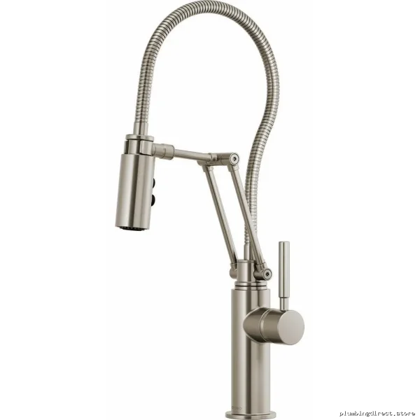 Brizo Stainless Steel Pull-Down Kitchen Faucet with Articulating Spray
