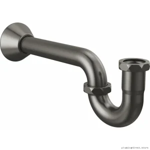 Brizo Luxe Steel 20 Gauge P-Trap with Flange Drain BT031141-SL