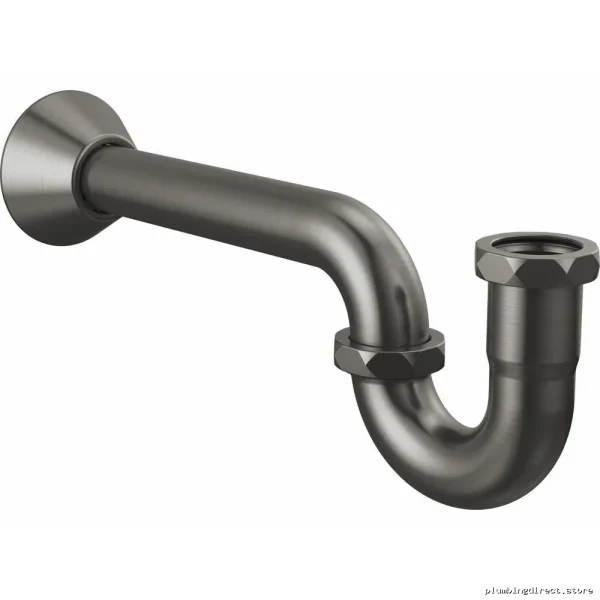 Brizo Luxe Steel 20 Gauge P-Trap with Flange Drain BT031141-SL