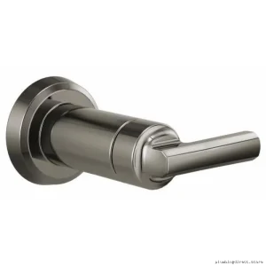 Brizo Levoir Luxe Steel Volume Control Trim T66697-BNX with Lever Handle