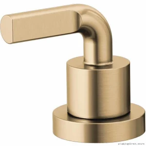 Roman Tub Notch Lever Handle Kit - Luxe Gold Finish HL639-GL Brizo Style