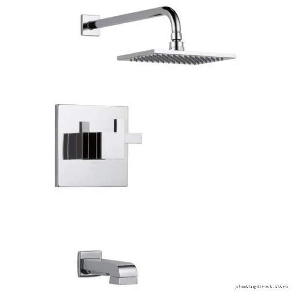 Brizo T60480 Thermostatic Tub/Shower Trim - 2.5GPM Matte Black Low Flow Finish