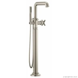 Brizo T70176 Freestanding Tub Faucet Trim - Handleless Luxe Nickel